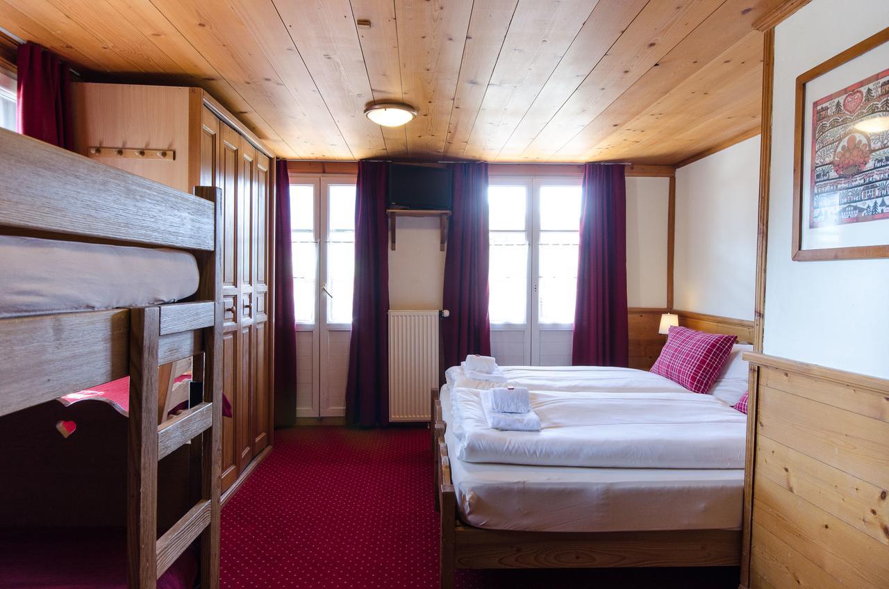 Family B&B Le Vieux Chalet Chateau-d'Oex Kültér fotó